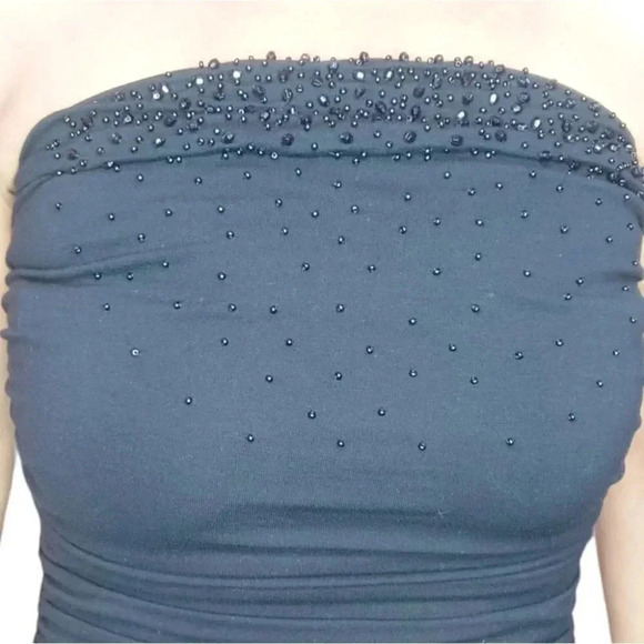 Express Strapless Dress Sexy Basic  Black Size M - Picture 10 of 15